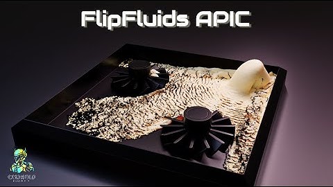 Blender 2.92 - FlipFluids APIC