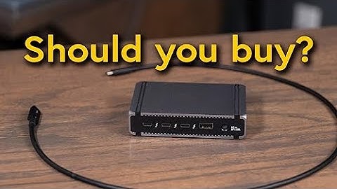 Caldigit Element 5 Ports & Overview Thunderbolt 5 Hub