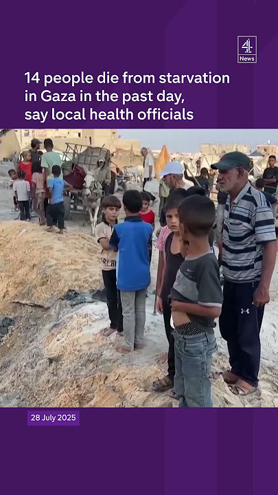 Gaza: 14 people die of starvation in 24 hours