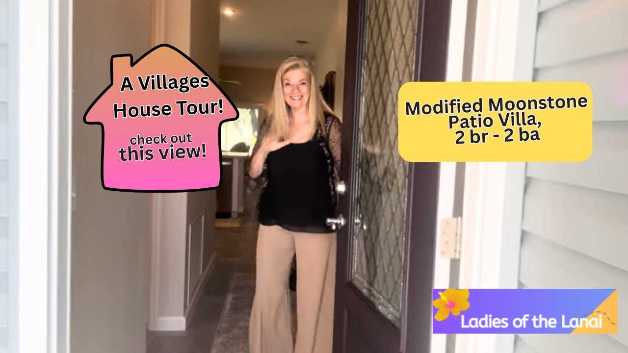 Экскурсия по домам в поселке Де Луна: переоборудованная вилла Moonstone Patio Villa.