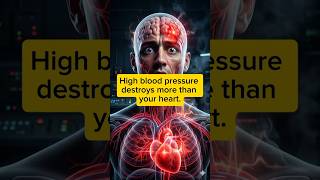 High blood pressure destroys more than your heart. #facts #science #viralvideo #viralshorts #fyp