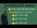 Applying Law of Exponents to evaluate expression || All TGT PGT NTS Maths || by Muhamnad Amir Imran