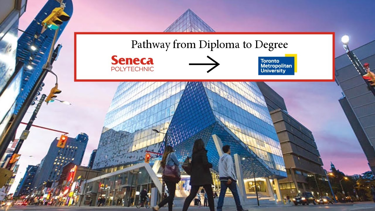 Pathway from Seneca to Toronto Metropolitan University (formerly Ryerson)