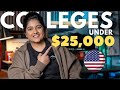 Cheap usa colleges for international students  high roi low budget for international students