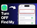 How To Turn OFF Find My iPhone When It is Grayed Out (2026)