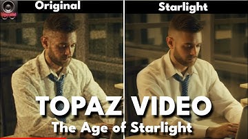 Topaz Video - Starlight is a REVELATION in Upscaling Video!