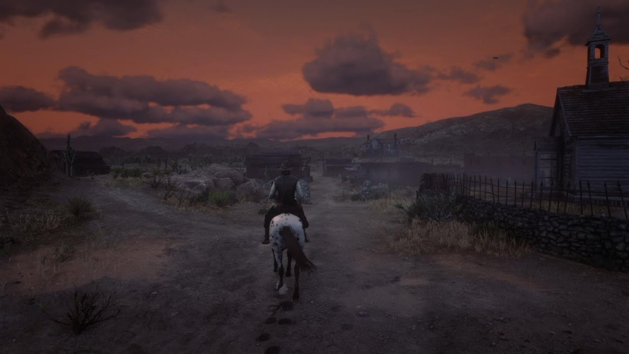 Amazing Sky in Tumbleweed : RDR2 - YouTube