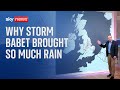 Storm Babet: Why has so much rain fallen on the UK?