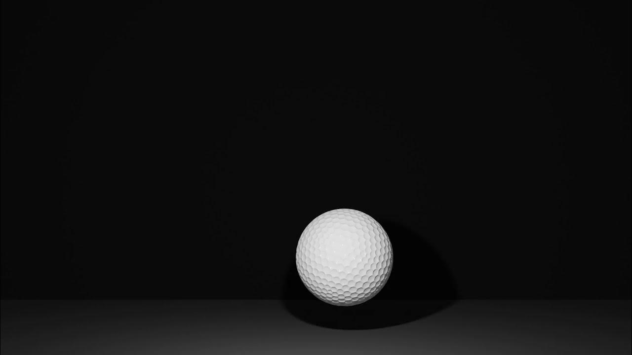 Golf Ball Bouncing Animation YouTube