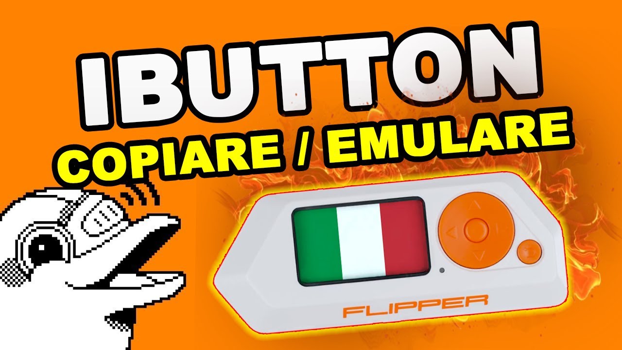 Flipper Zero Tutorial Italiano 16 Copiare/Emulare iButton (Dallas