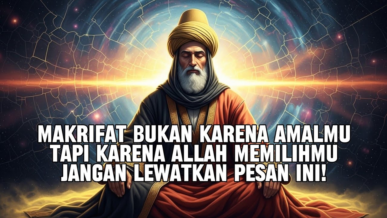 Rahasia Makrifat, Kenapa Allah Pilih Kamu ? Bukan Karena Amalmu, Jangan Lewatkan Pesan Ini,Ilmu Sufi