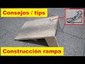 Consejos/tips básicos para construir rampas de madera | Ciclismo #15