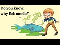 Do you know why fish smells  fish stink  just learning