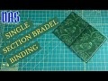 Single Section Bradel Binding // Adventures in Bookbinding