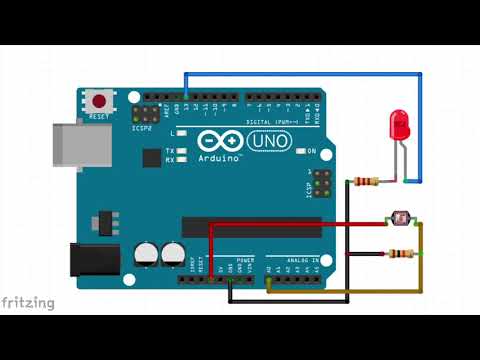 LDR with Arduino