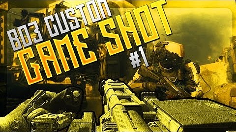 Sick Bo3 Custom Game TrickShot #1