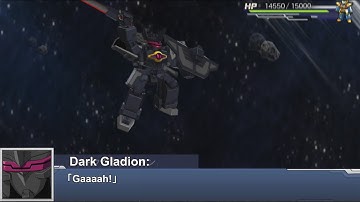 [ENG Sub]Super Robot Wars DD - Dark Gladion Attacks
