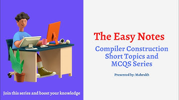 Compiler Construction Notes