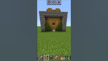 MINECRAFT: Starter house TUTORIAL EASY! #shorts #minecraft #tutorial #trending #viral #building