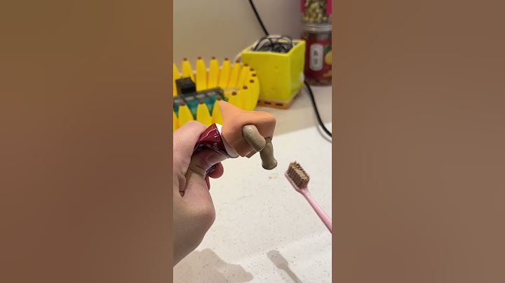 听说用这个鼻子牙膏头挤出来的牙膏更有味道呢~ #玩个很新的东西 #沙雕
