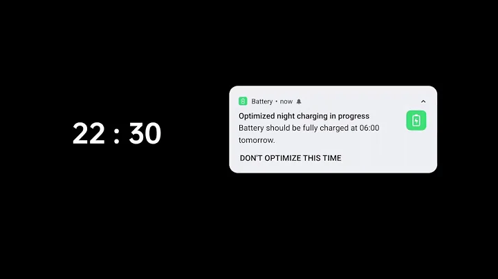 ColorOS 11– How To Charge Safely At Night With Battery Guard