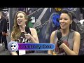 Courtney Cox "interview" at NAMM 2019