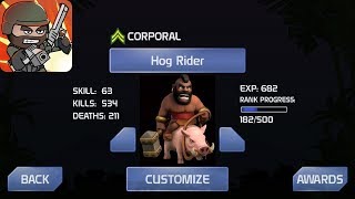 ⚡Mini Militia Hack⚡ New 🔥HOG RIDER🔥  version mod Apk for doodle army latest screenshot 2