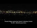 Phoebe Bridgers performs &quot;Kyoto&quot; in Berkeley, Oct. 16, 2021, filmed by paul iorio.