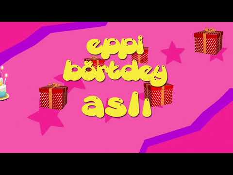 İyi ki doğdun ASLI - İsme Özel Roman Havası Doğum Günü Şarkısı (FULL VERSİYON) (REKLAMSIZ)