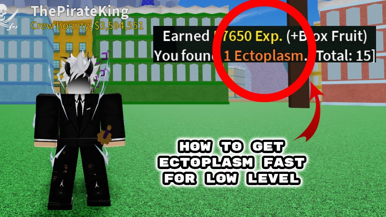 How to get Ectoplasm Super Fast for low Levels [Blox Fruits] 