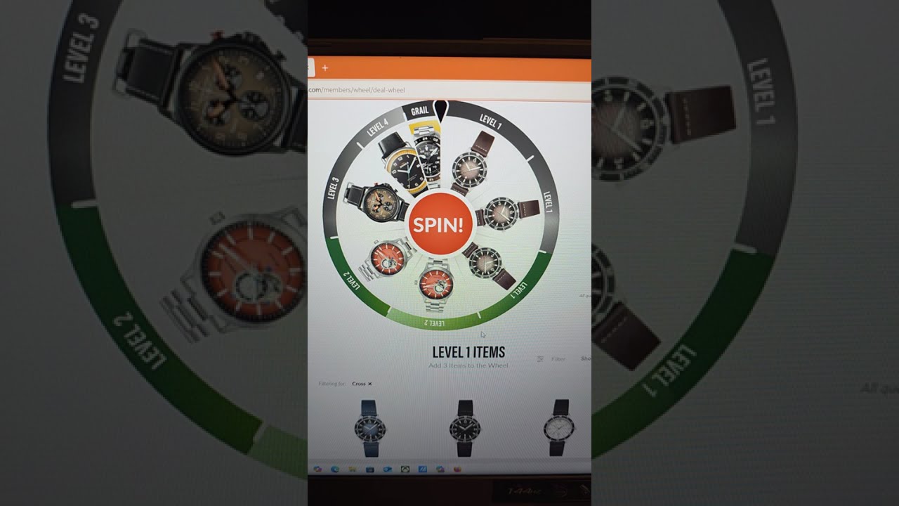 Watchgang Wheel Spin How To!