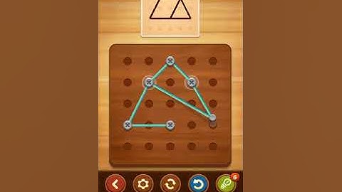 Linear Puzzle: String Art Pine (Level 21-40)