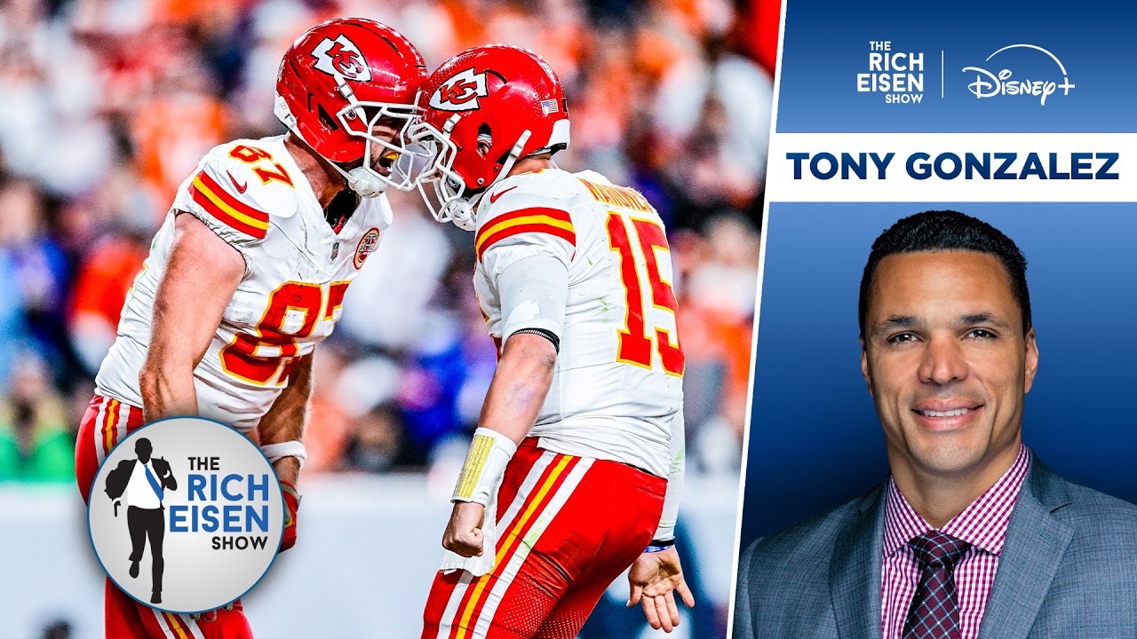 TNF’s Tony Gonzalez: Mahomes, Kelce & Chiefs are Still a Force in the AFC | The Rich Eisen Show