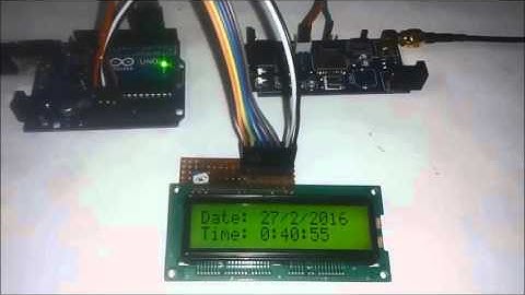 GPS updated Clock using Arduino