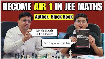 Maths AIR 1 OG Strategy by Black Book Author | Nishant Jindal, Pankaj Joshi sir