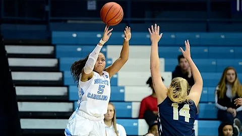 UNC Women's Basketball: Stephanie Watts Drains ACC...