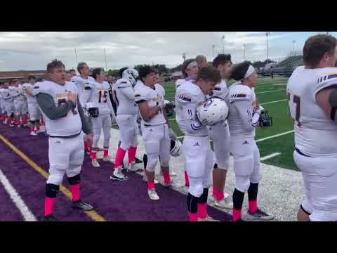 Football Team Sings National Anthem After Band Misses the Game