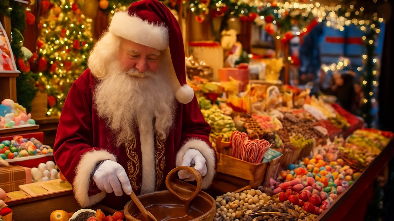 Zurich’s Most Beautiful Christmas Market Walk 2025 – Night Lights & City Walk