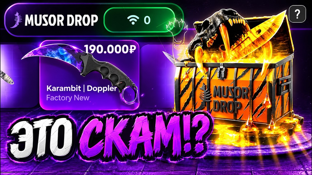 МУСОР ДРОП НАЧАЛ ОТДАВАТЬ МИНУС??!! MUSOR DROP НОВЫЙ РЕЖИМ ВЫДАЕТ ЛУЧШЕ АПГРЕЙДЕР ПРОМОКОД