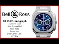 Bell &amp; Ross BR 05 Chronograph Stainless Steel Blue Sunray Dial Automatic BR05C-BU-ST/SST - REVIEW