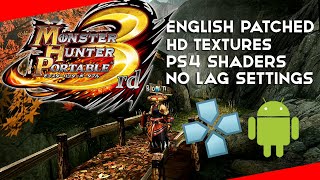 MONSTER HUNTER PORTABLE 3RD PPSSPP [ENGLISH PATCHED] HD TEXTURES PS4 SHADERS 60fps |NO LAG| screenshot 3