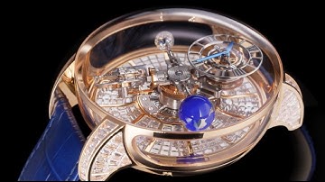 The Jacob & Co. Astronomia Tourbillon Baguette Rose Gold