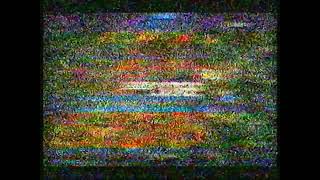 BBC One Petals Ident (2009-2016), but a snowy analogue signal