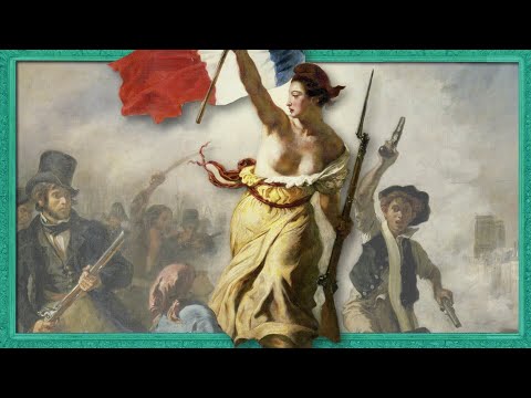프랑스의 혁명을 그린 민중을 이끄는 자유의 여신 속에 숨겨진 비밀