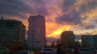 2023-10-20 Wonderful evening, +8*С, Bratsk, Siberia, Russia