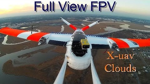 Selfie FPV ♦ X-uav Clouds Cruising the Skies↔Dragonlink v2