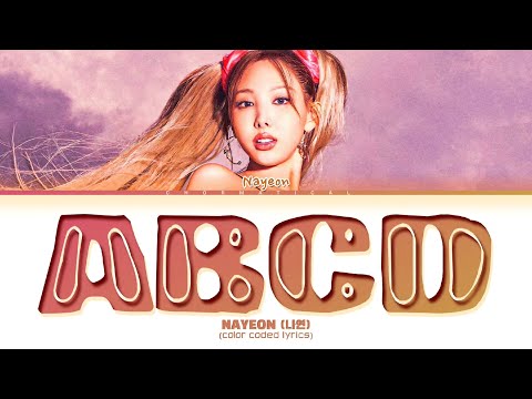 NAYEON "ABCD (Extended Version)" Lyrics (나연 "ABCD (Extended Version)" 가사)(Color Coded Lyrics)