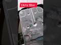 Dirty filter and oil #automechanic #automobile #mechanic #car #diy #mechanicshop #shorts #shortvideo
