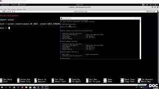 Coding a simple port scanner Coding A Simple Port Scanner