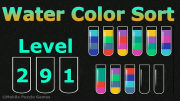 Water Color Sort - Level 291